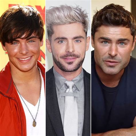 zac efron through the years|zac efron before and after.